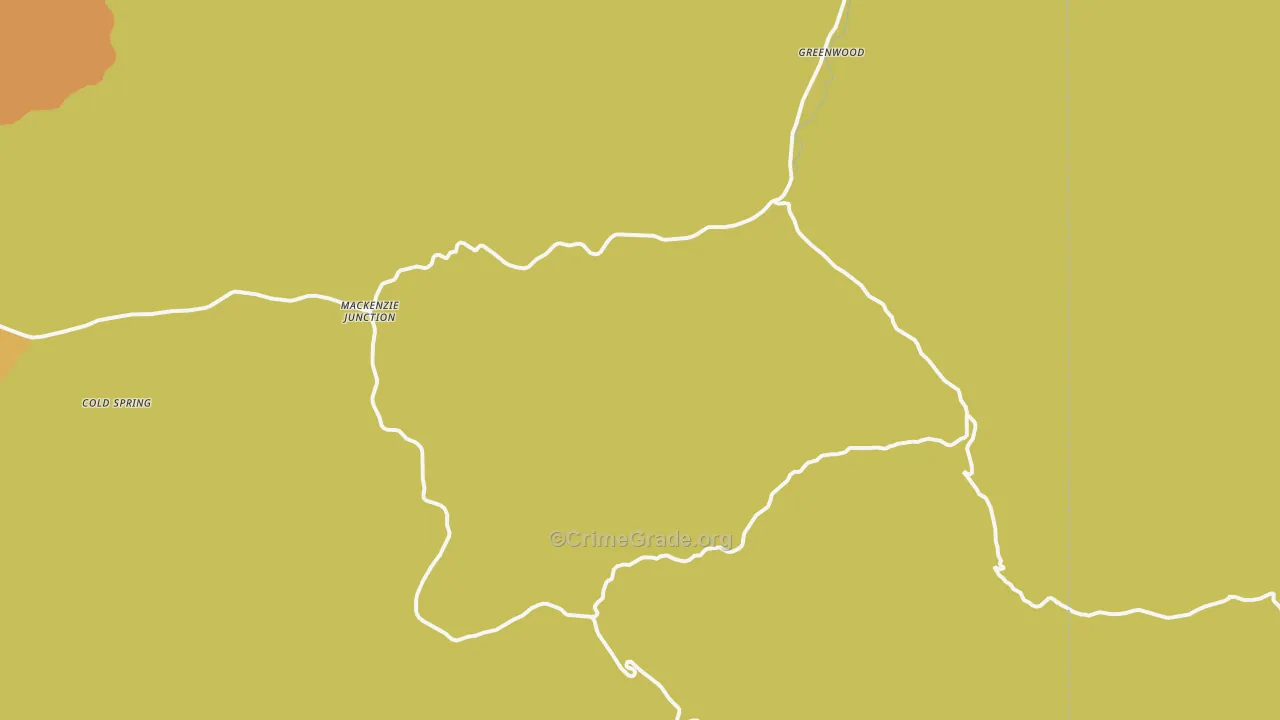 81253, CO Map of Drug-Related Crime Rates