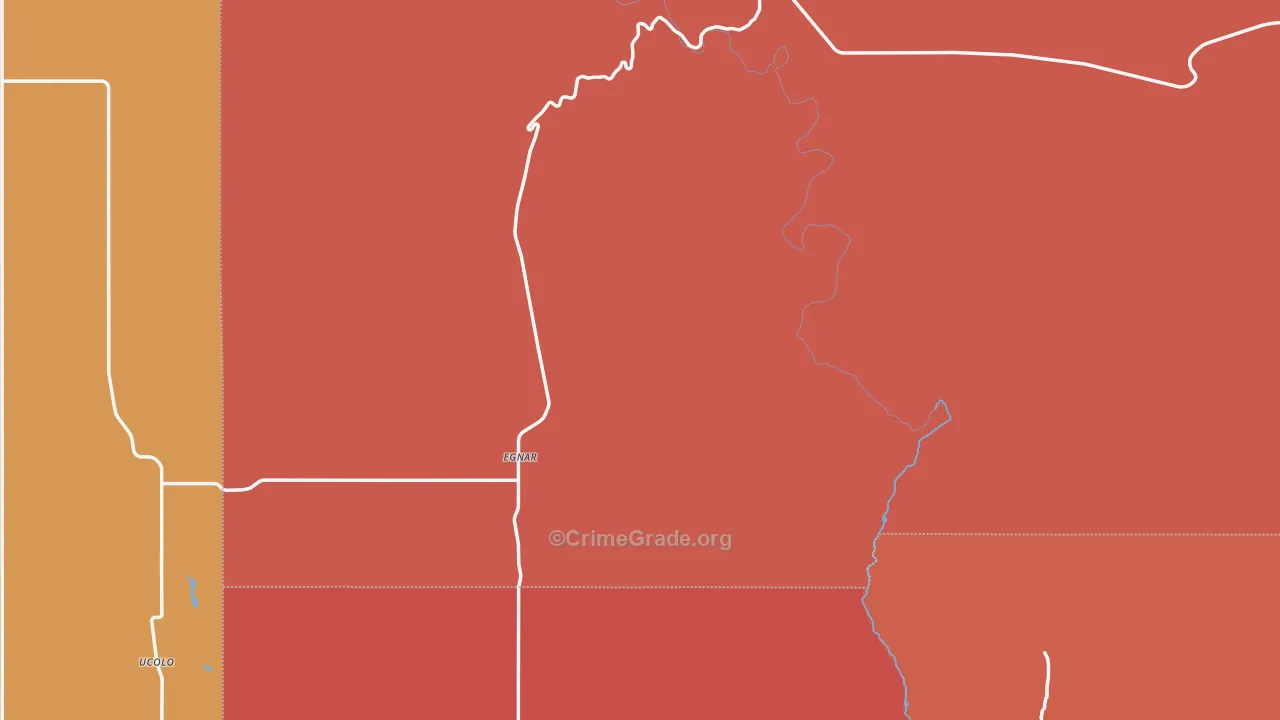 81325, CO Map of Drug-Related Crime Rates