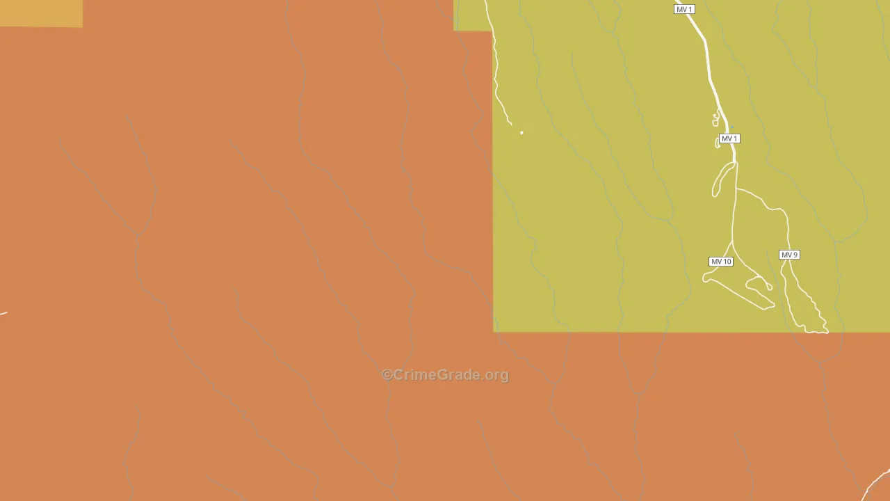 81330, CO Map of Drug-Related Crime Rates