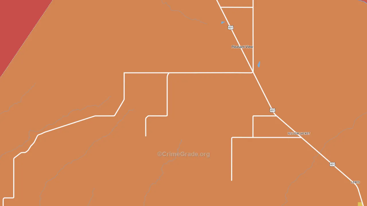 81331, CO Map of Drug-Related Crime Rates