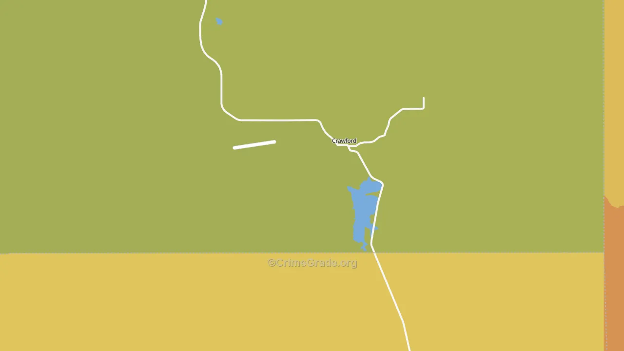 81415, CO Map of Drug-Related Crime Rates