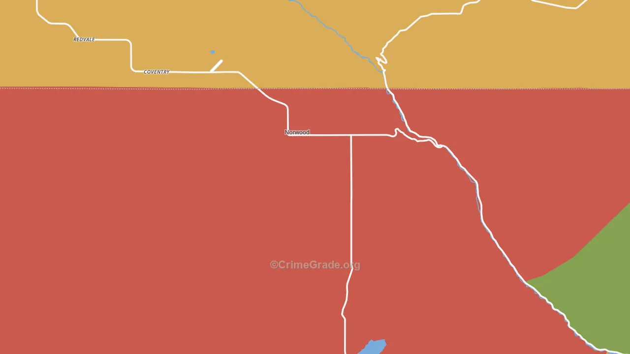 81423, CO Map of Drug-Related Crime Rates