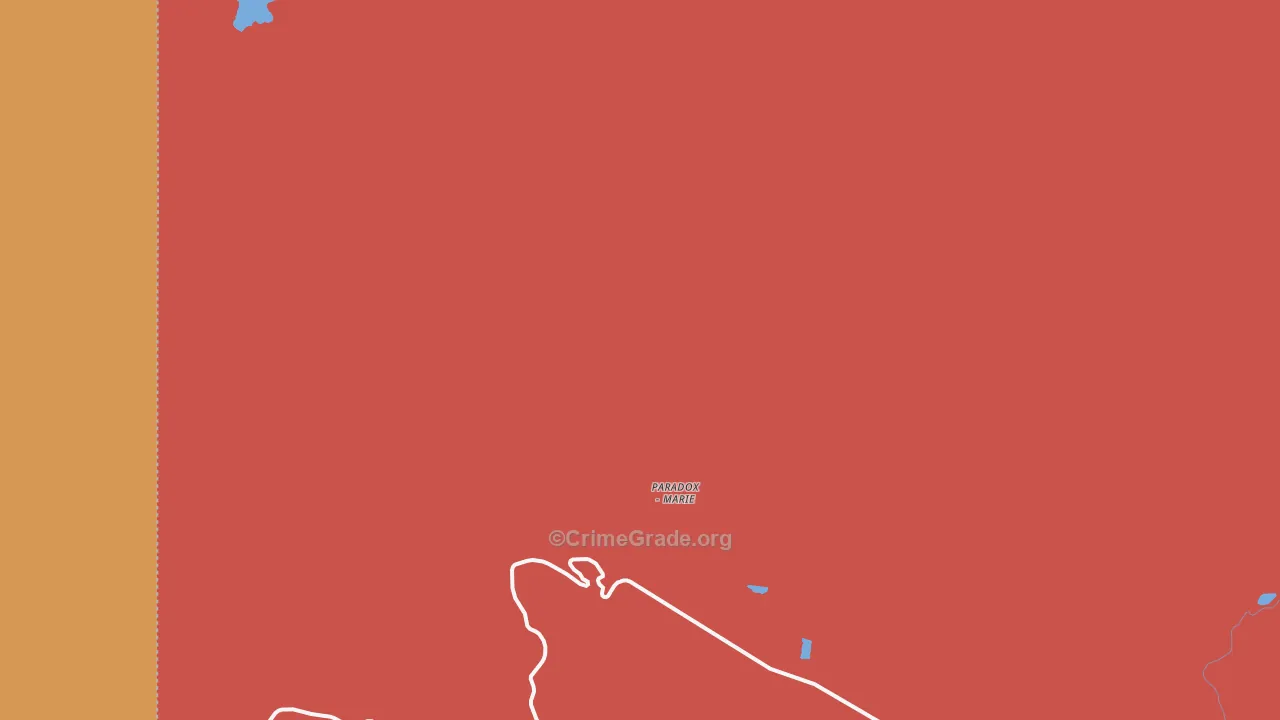 81429, CO Map of Drug-Related Crime Rates