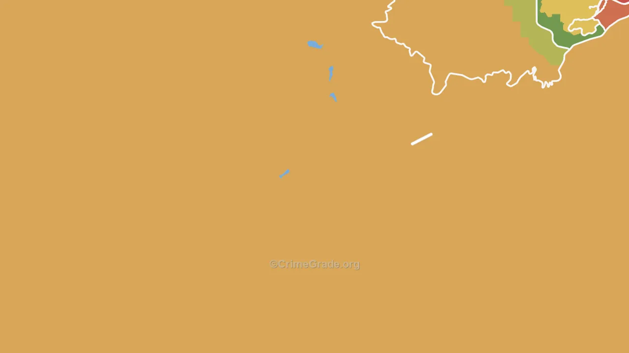 81523, CO Map of Drug-Related Crime Rates