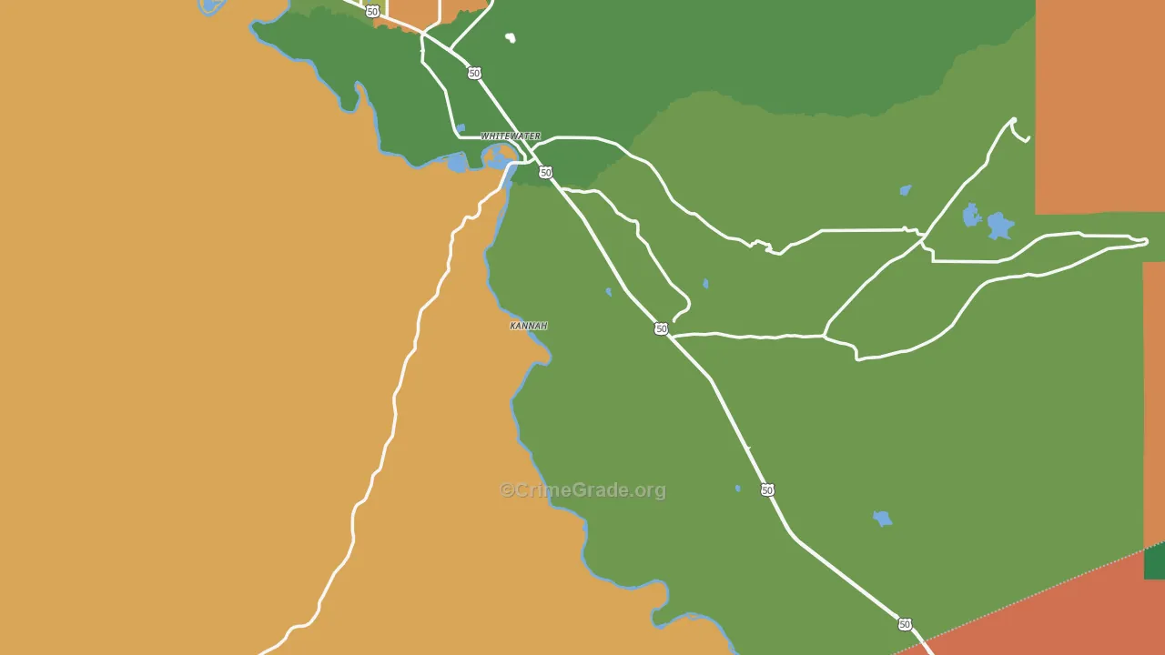 81527, CO Map of Drug-Related Crime Rates