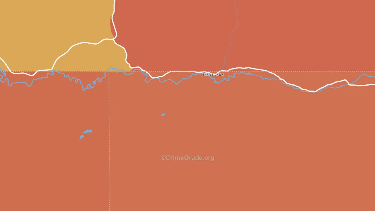 81653, CO Map of Drug-Related Crime Rates