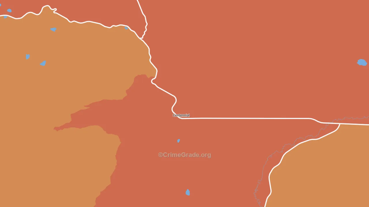 82055, WY Map of Drug-Related Crime Rates