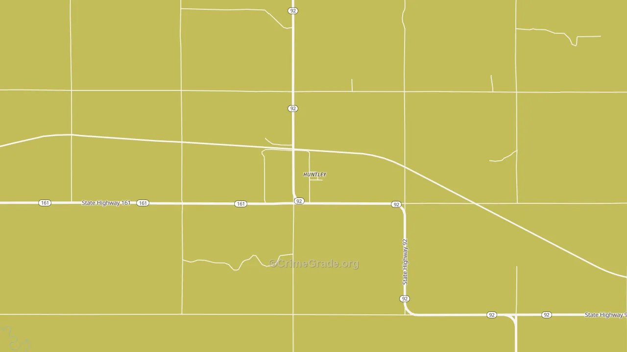 82218, WY Map of Drug-Related Crime Rates