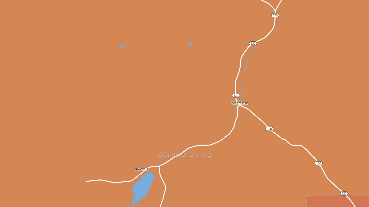 82433, WY Map of Drug-Related Crime Rates