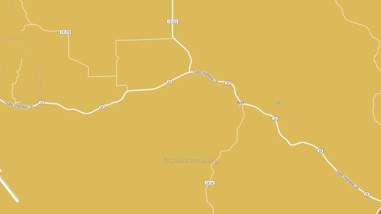 82711, WY Map of Drug-Related Crime Rates