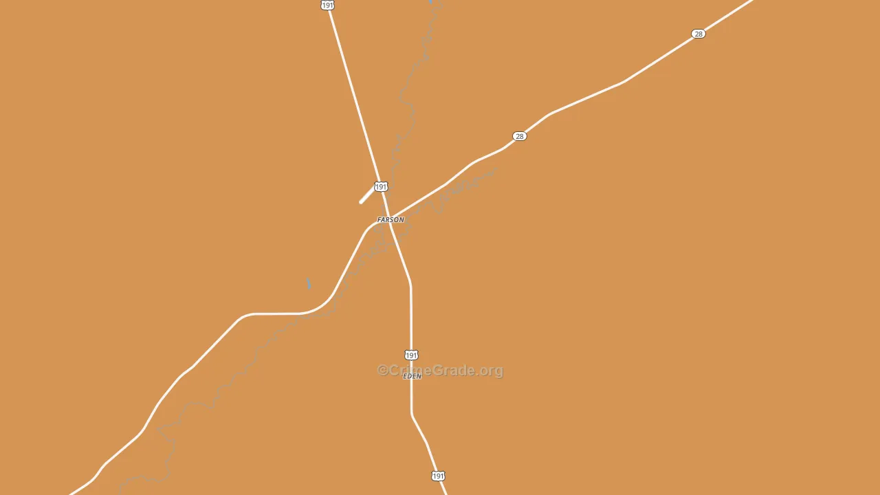 82932, WY Map of Drug-Related Crime Rates