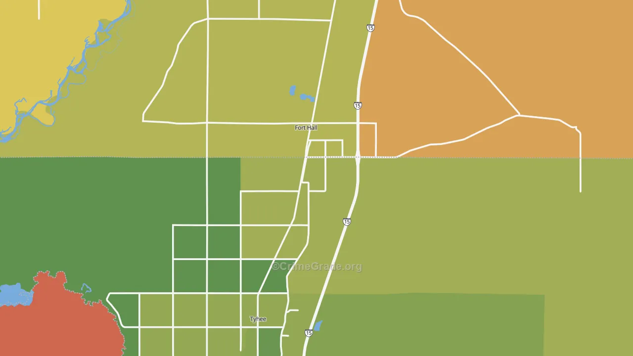 83203, ID Map of Drug-Related Crime Rates