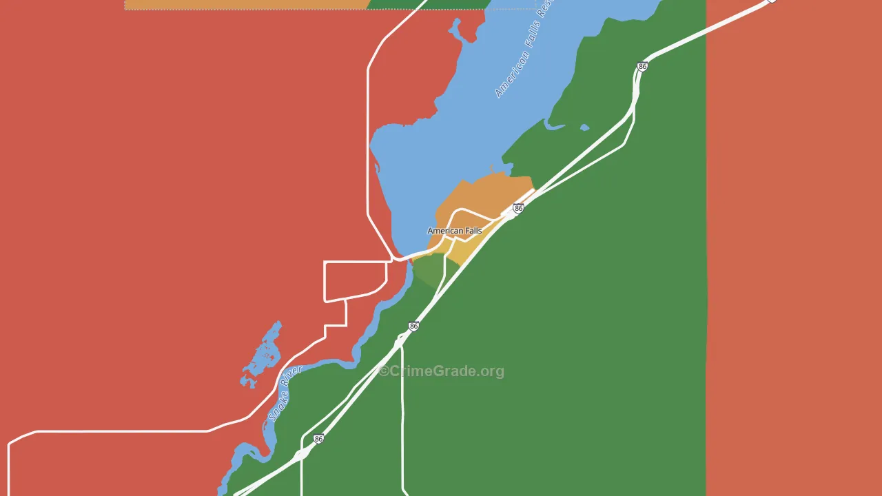 83211, ID Map of Drug-Related Crime Rates