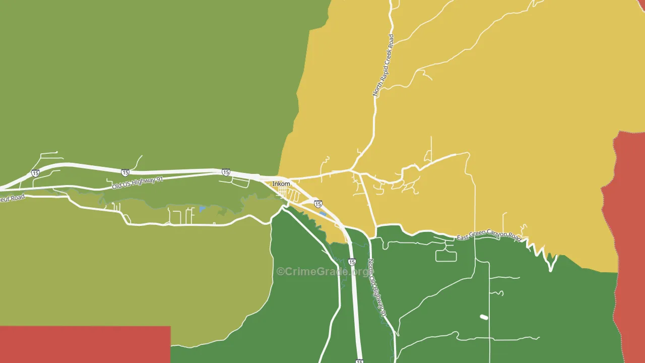 83245, ID Map of Drug-Related Crime Rates