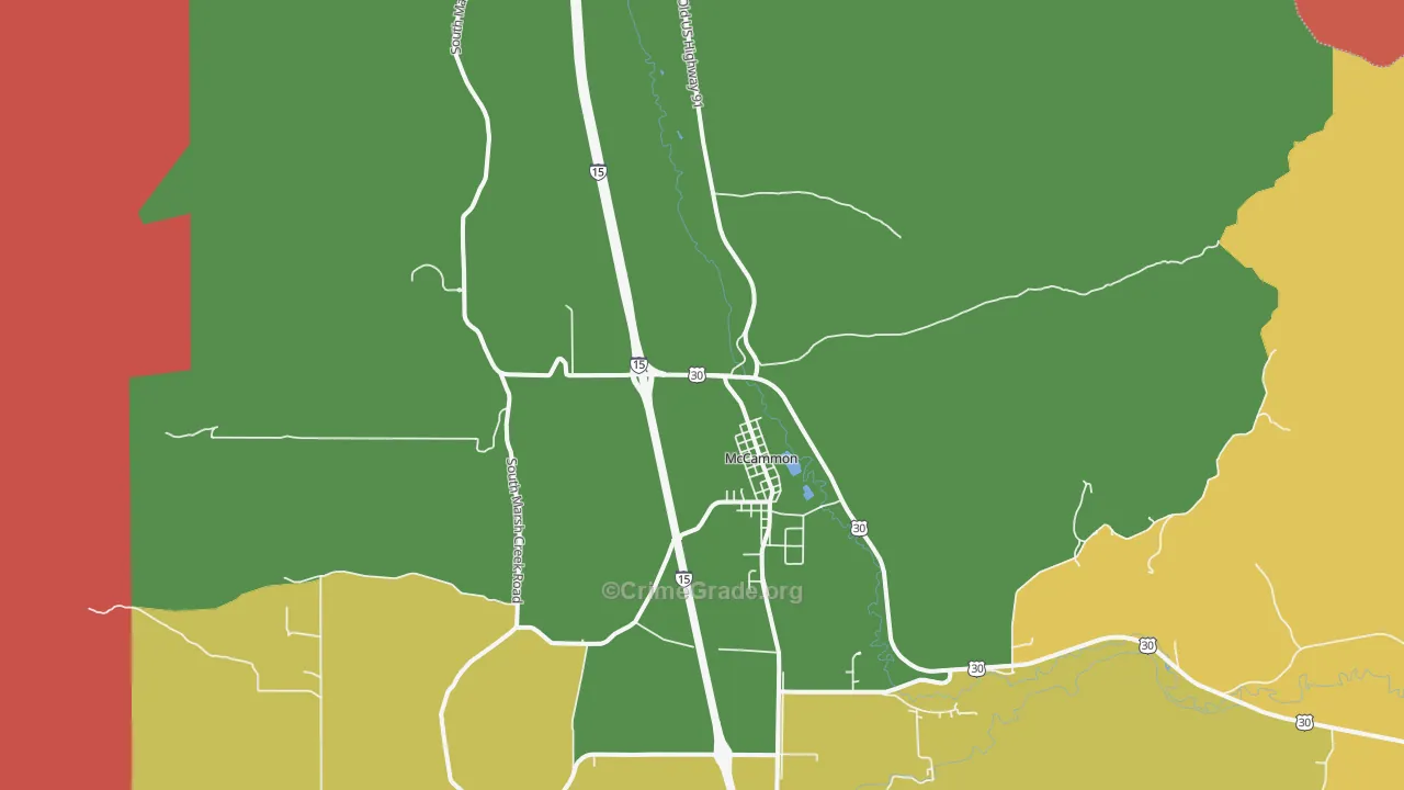 83250, ID Map of Drug-Related Crime Rates