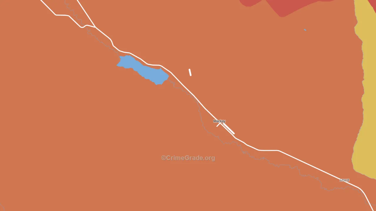 83251, ID Map of Drug-Related Crime Rates