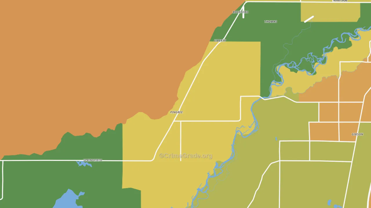 83262, ID Map of Drug-Related Crime Rates
