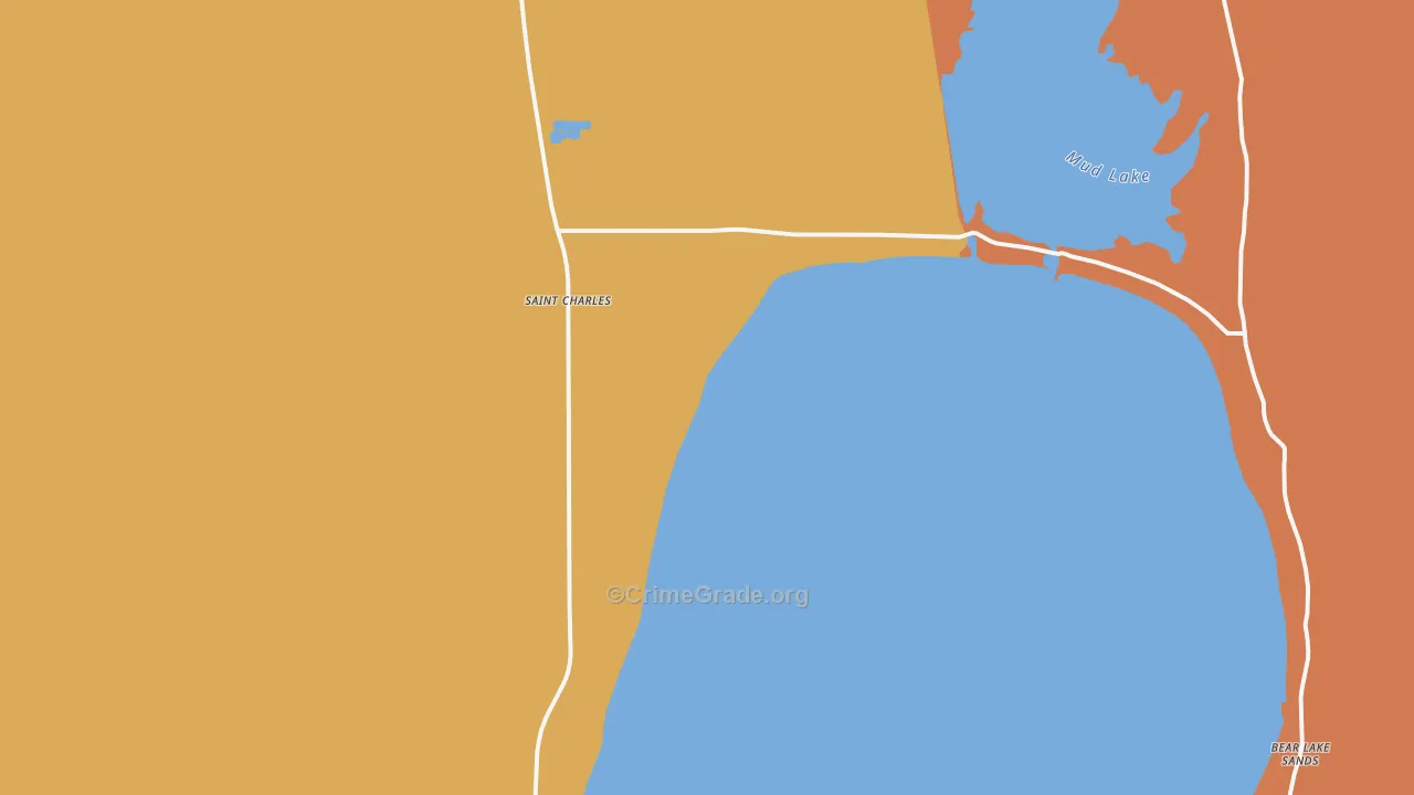 83272, ID Map of Drug-Related Crime Rates