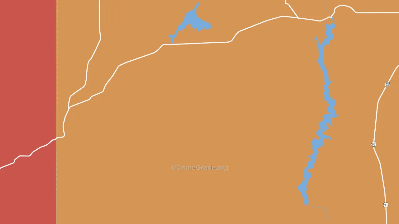 83302, ID Map of Drug-Related Crime Rates