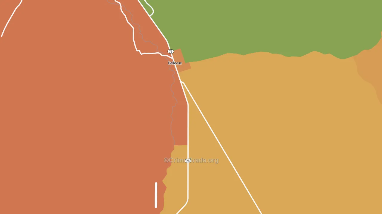 83313, ID Map of Drug-Related Crime Rates
