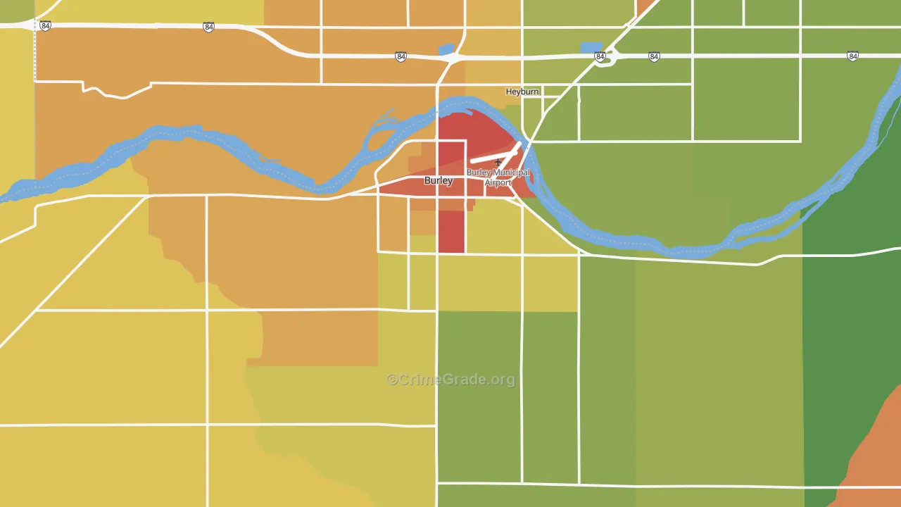 83318, ID Map of Drug-Related Crime Rates