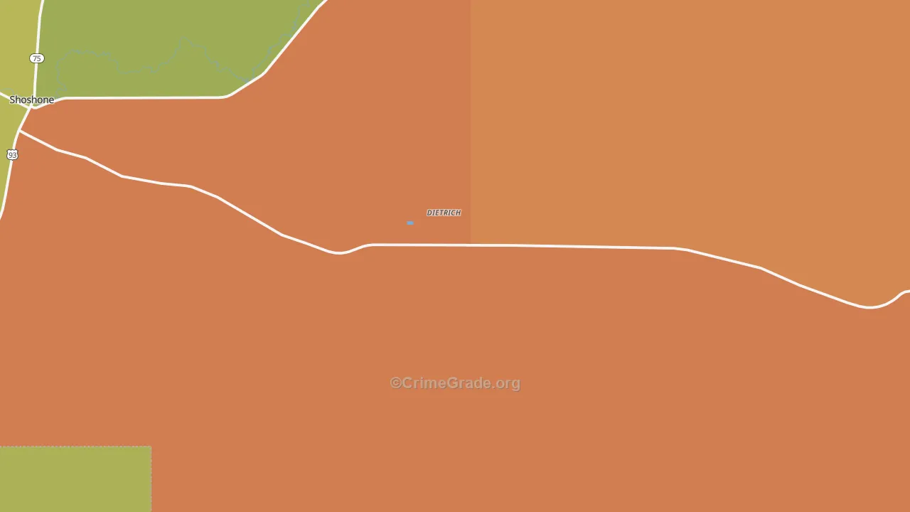 83324, ID Map of Drug-Related Crime Rates