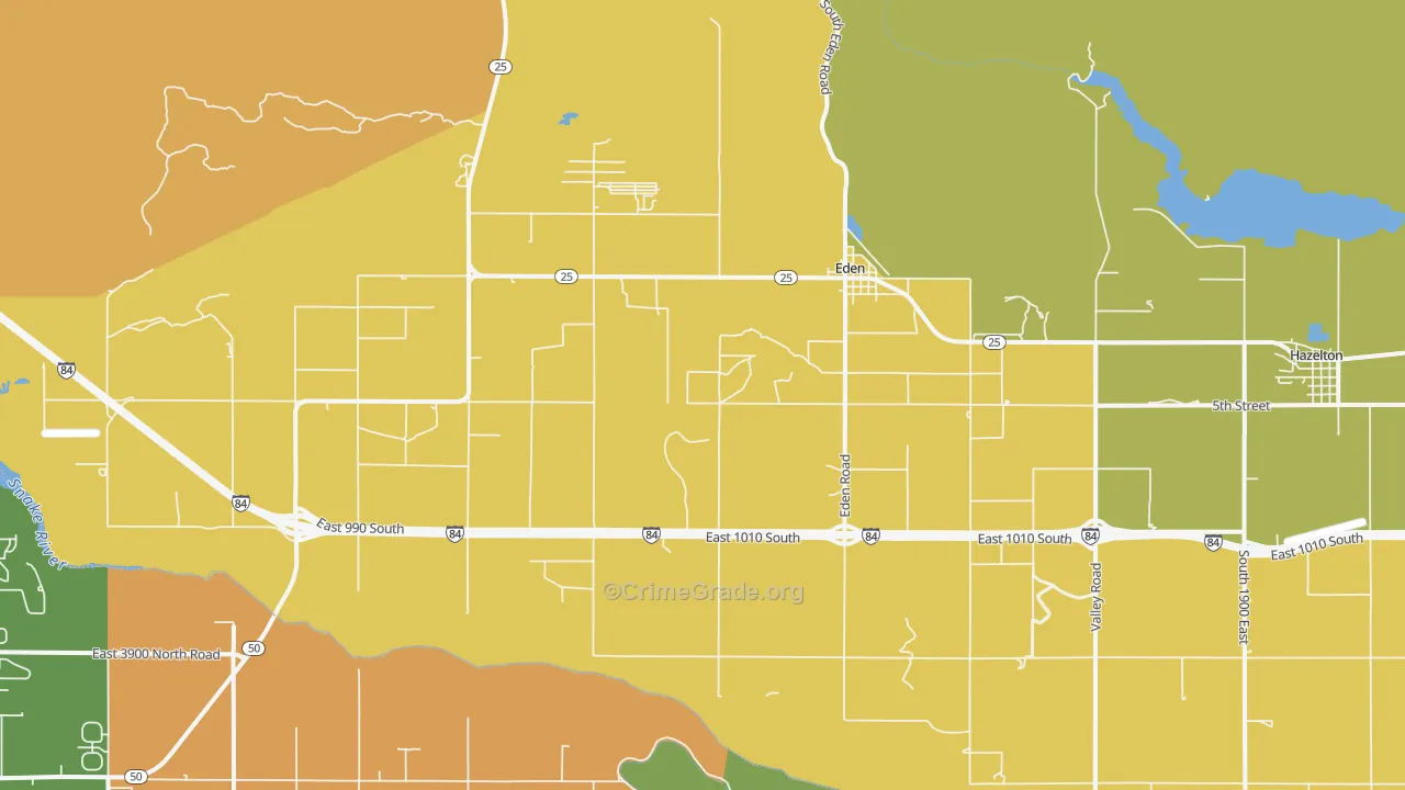 83325, ID Map of Drug-Related Crime Rates