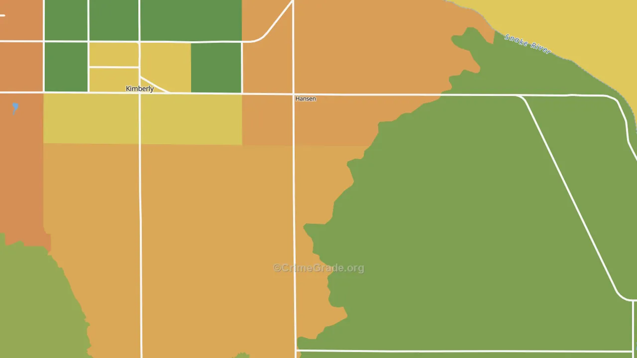 83334, ID Map of Drug-Related Crime Rates