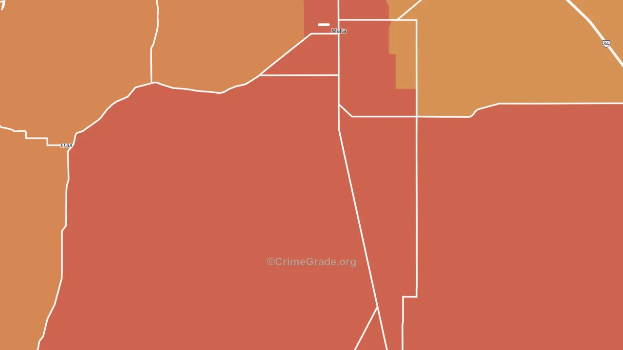 83342, ID Map of Drug-Related Crime Rates