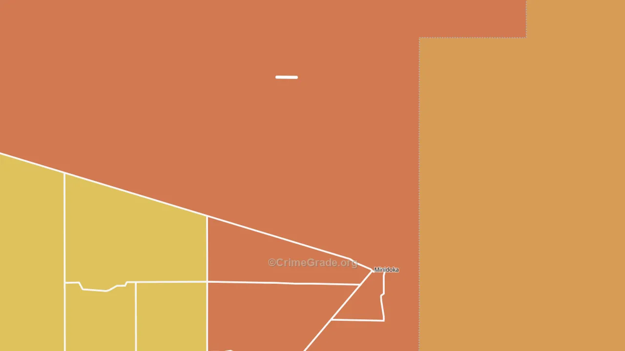 83343, ID Map of Drug-Related Crime Rates