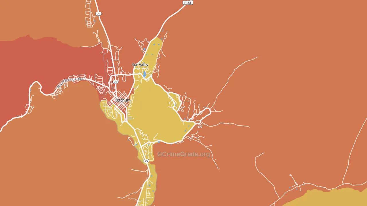 83353, ID Map of Drug-Related Crime Rates