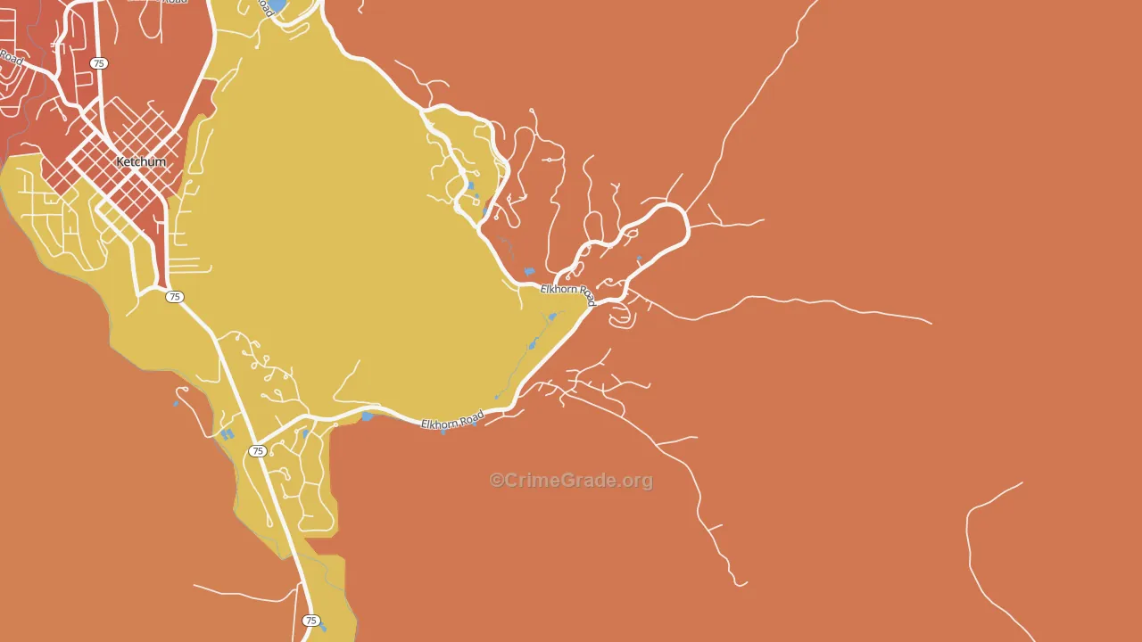 83354, ID Map of Drug-Related Crime Rates