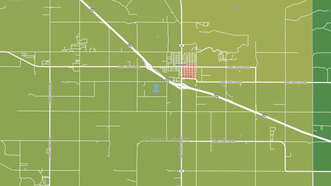 83355, ID Map of Drug-Related Crime Rates