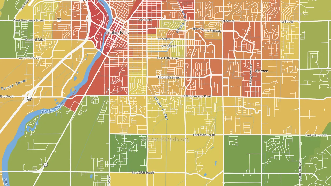 83404, ID Map of Drug-Related Crime Rates