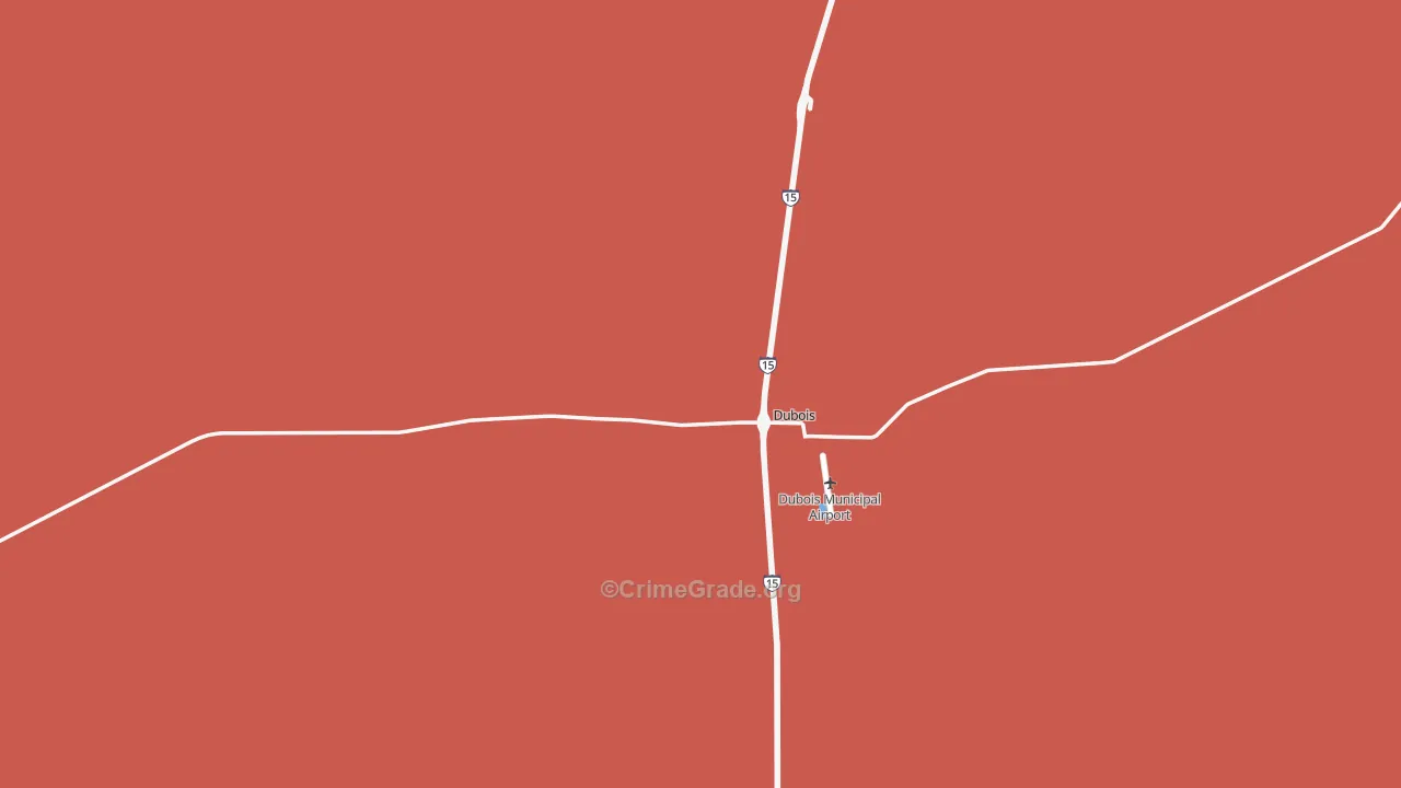 83423, ID Map of Drug-Related Crime Rates
