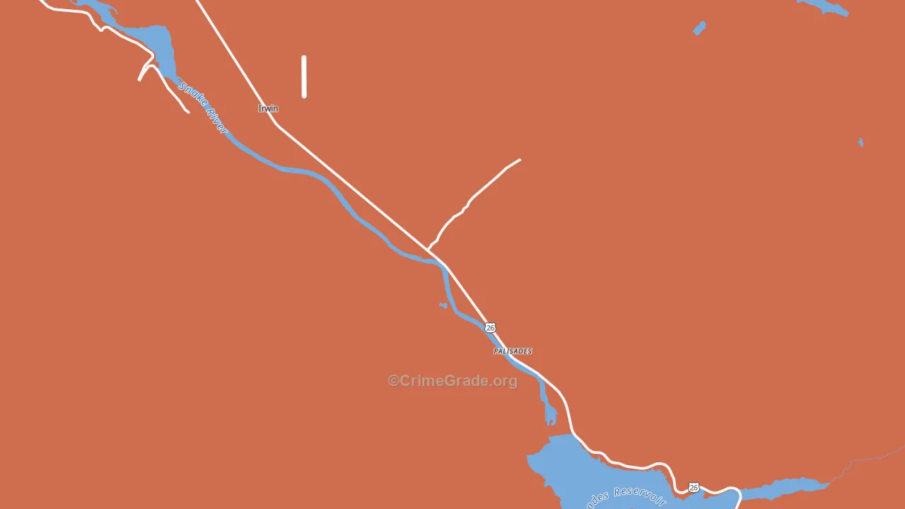 83428, ID Map of Drug-Related Crime Rates
