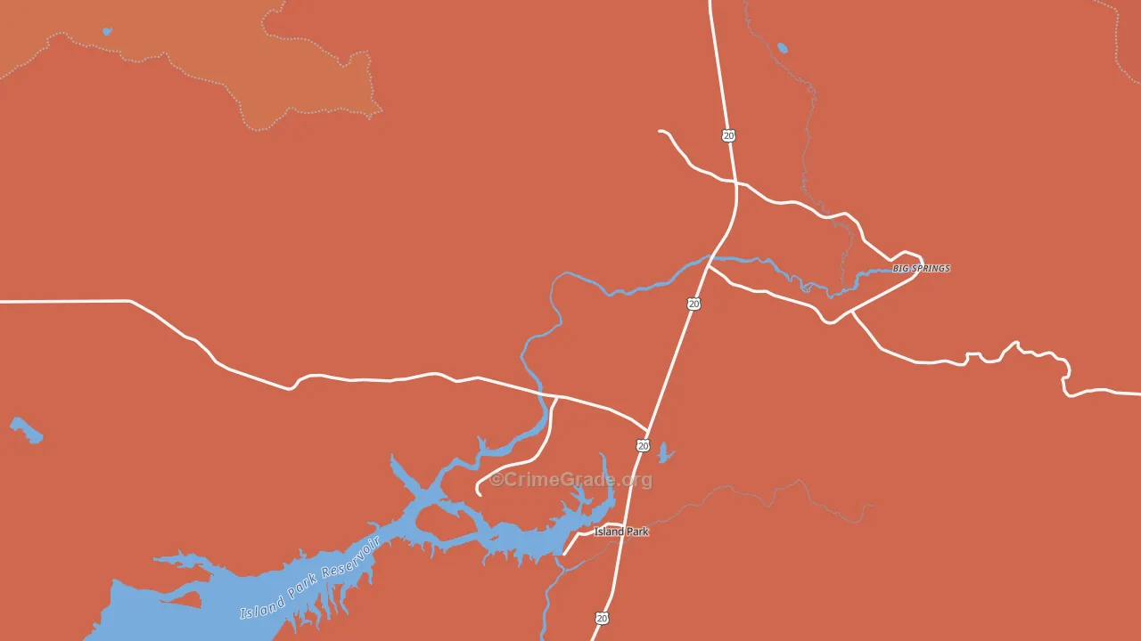 83429, ID Map of Drug-Related Crime Rates