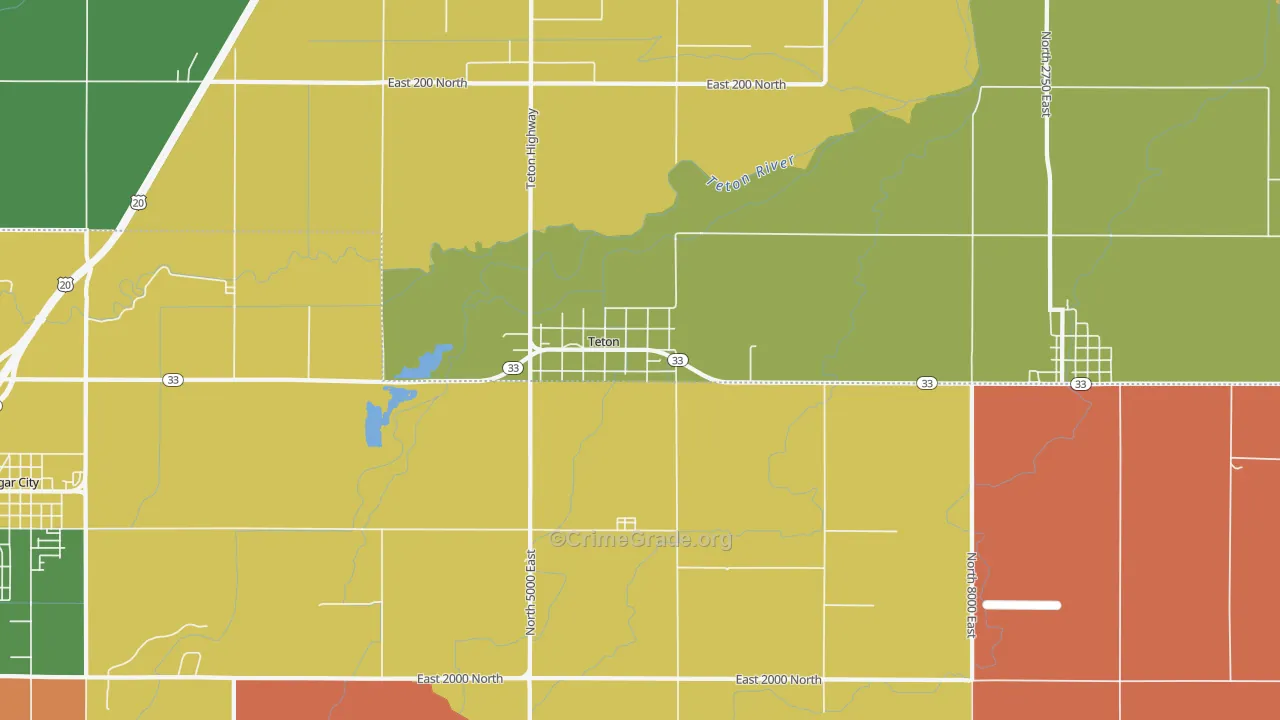 83451, ID Map of Drug-Related Crime Rates