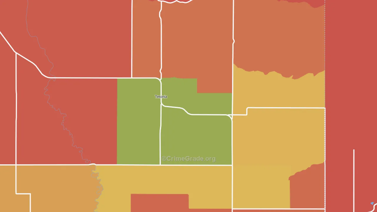 83452, ID Map of Drug-Related Crime Rates