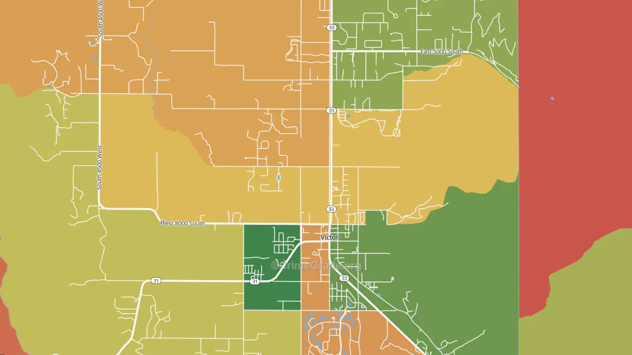 83455, ID Map of Drug-Related Crime Rates