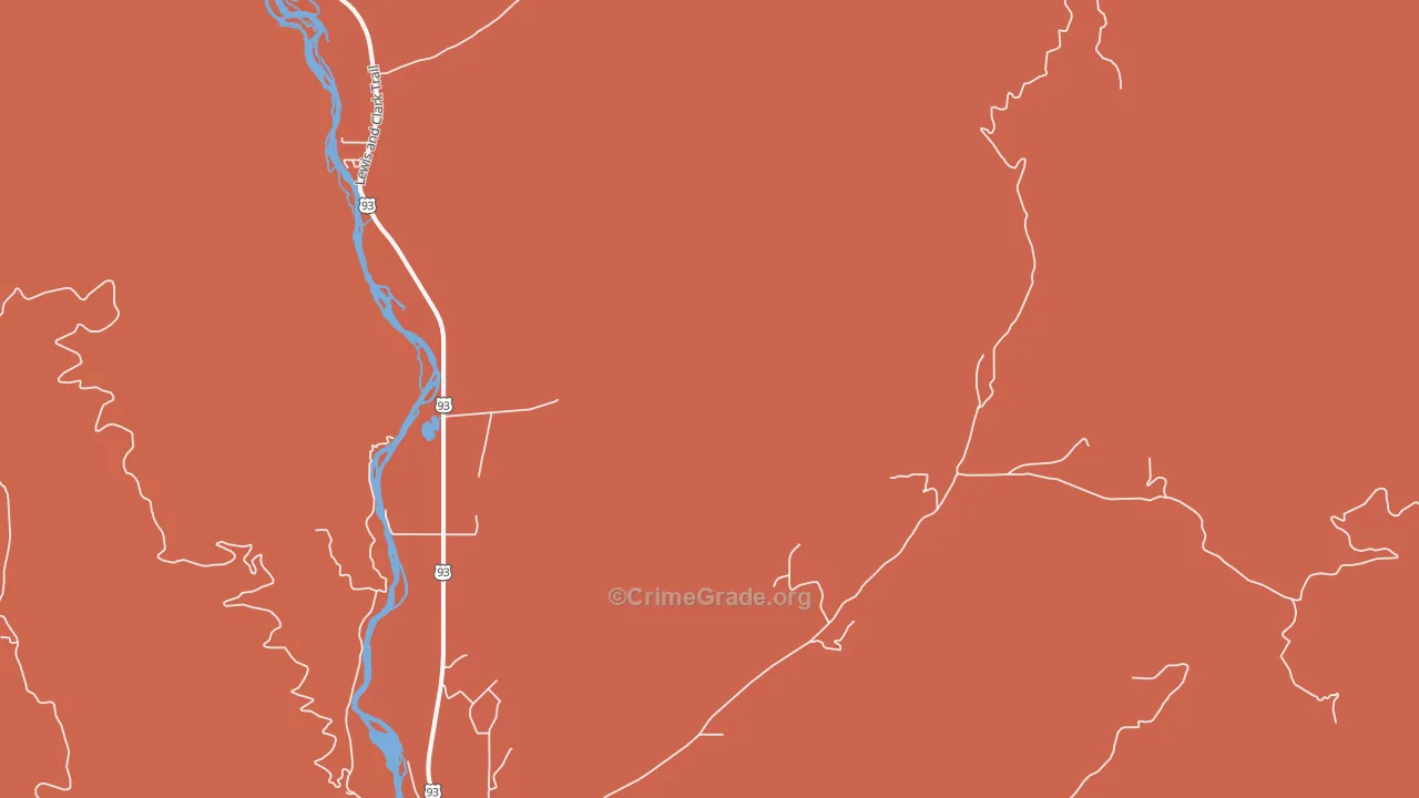 83462, ID Map of Drug-Related Crime Rates