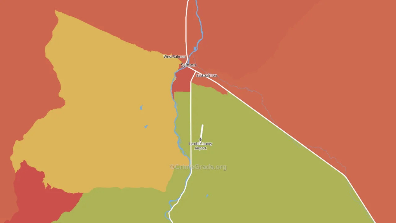 83467, ID Map of Drug-Related Crime Rates