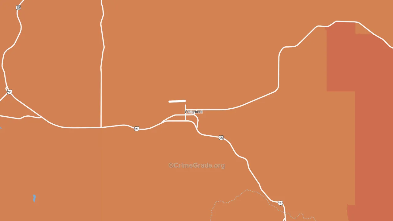 83523, ID Map of Drug-Related Crime Rates