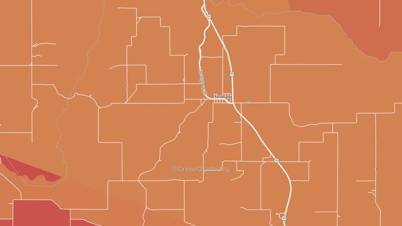 83526, ID Map of Drug-Related Crime Rates