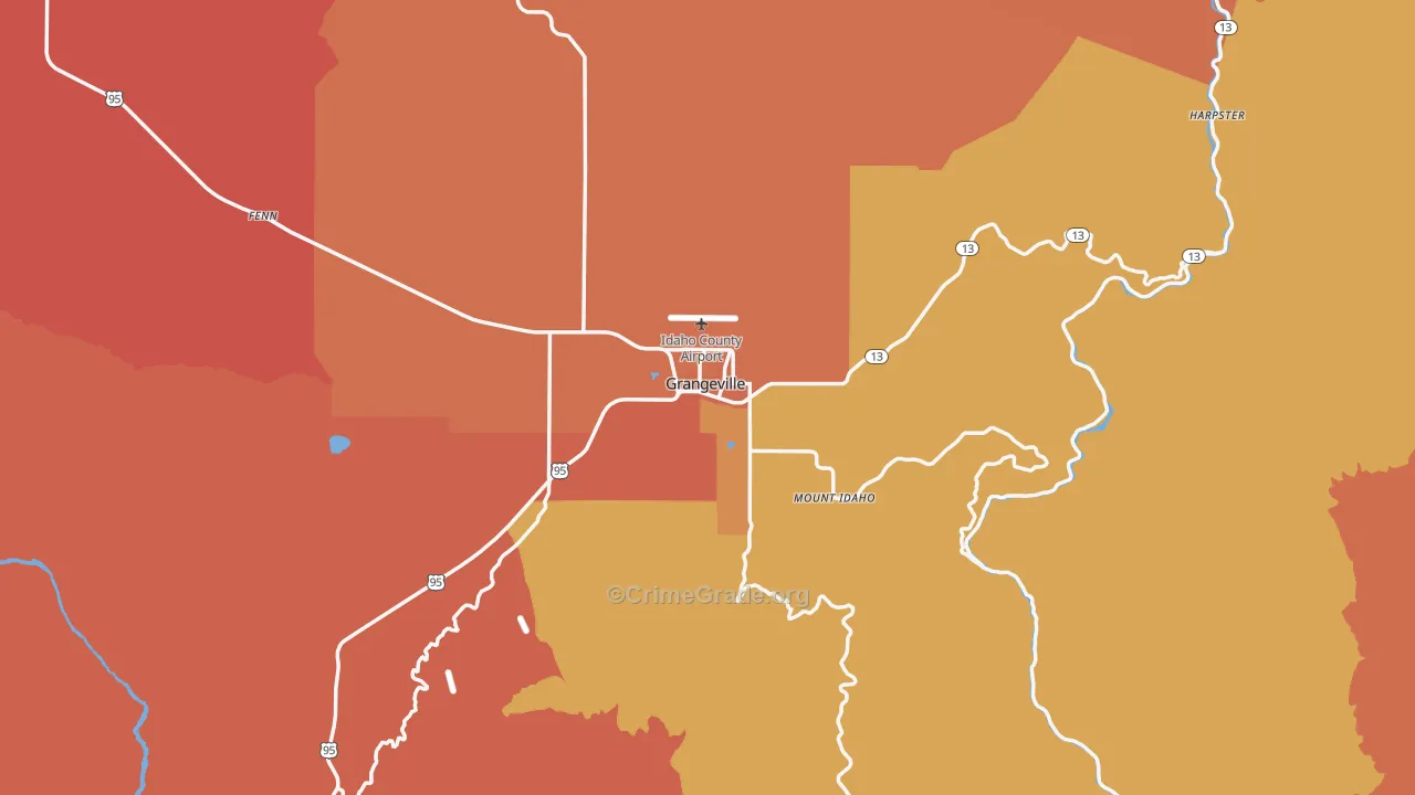 83530, ID Map of Drug-Related Crime Rates