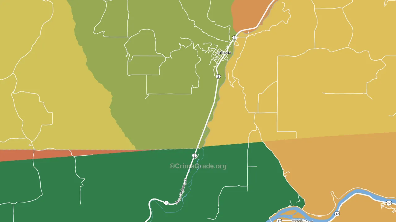 83535, ID Map of Drug-Related Crime Rates