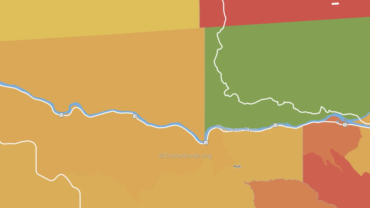 83541, ID Map of Drug-Related Crime Rates