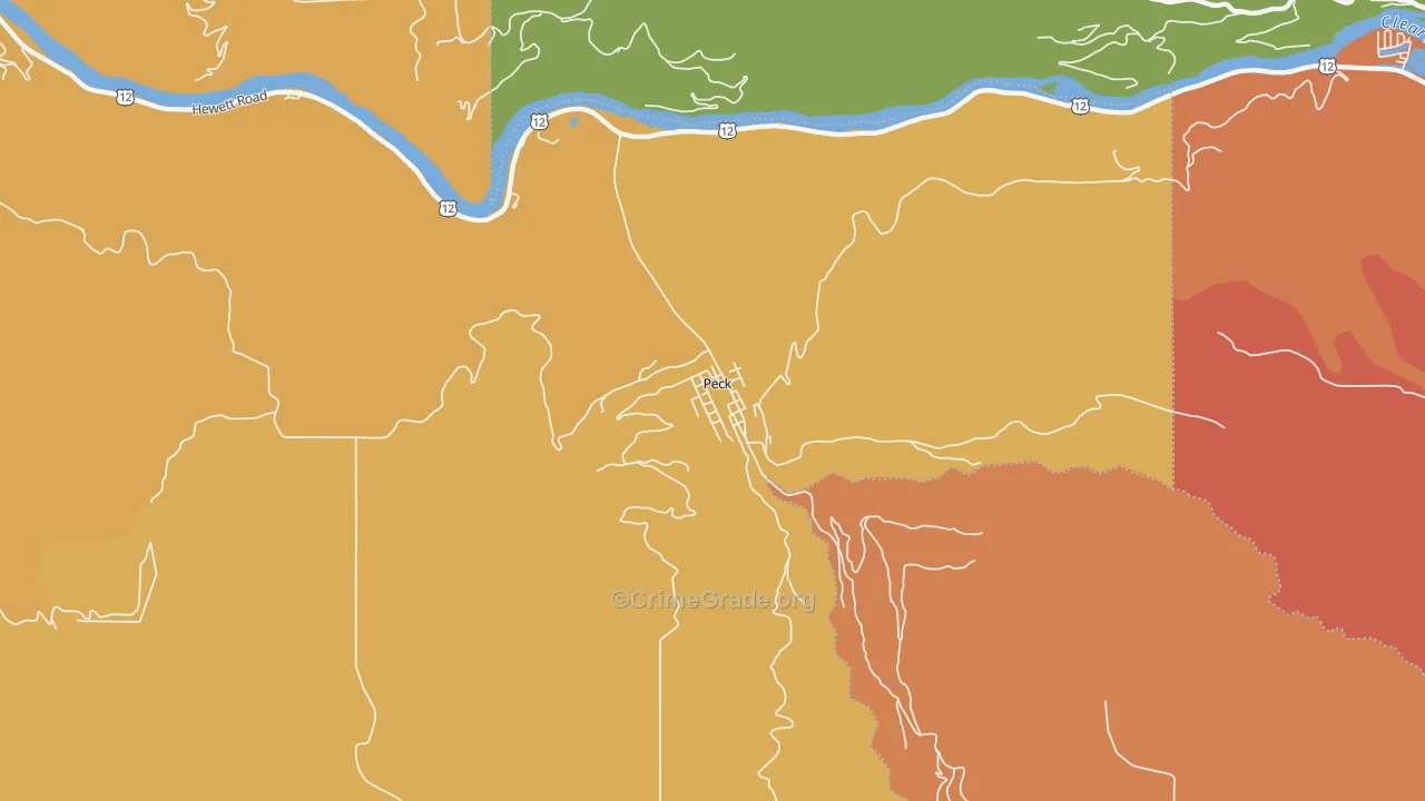 83545, ID Map of Drug-Related Crime Rates