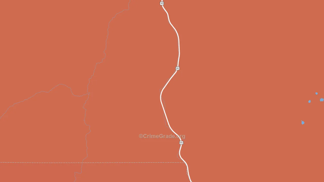 83547, ID Map of Drug-Related Crime Rates