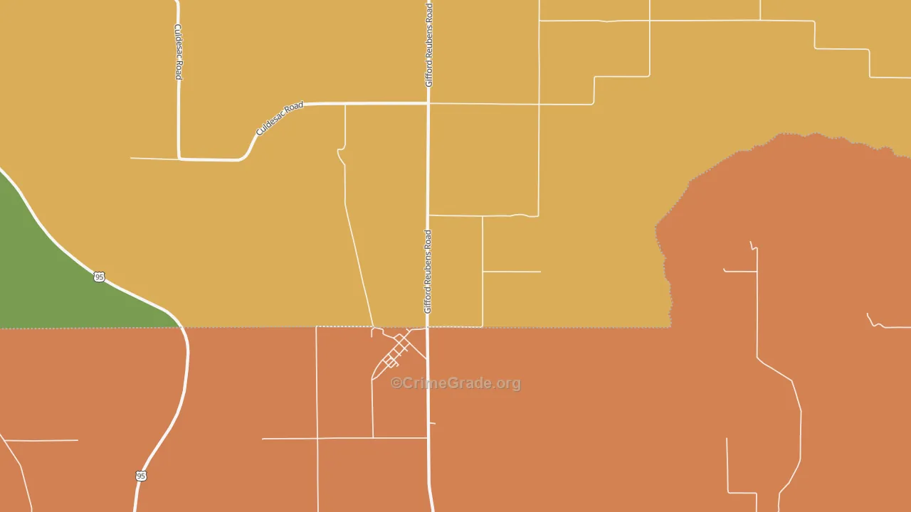83548, ID Map of Drug-Related Crime Rates